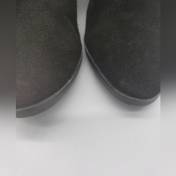 276- Amanda Smith Women's Tall Boots Genuine Spain Leather/Suede - Picture 4 of 9